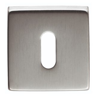 Manital QE003SC Square Standard Key Escutcheon (LEAD TIME: 2-3 DAYS)