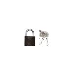 Tri Circle 20mm Iron Padlock - Open Shackle