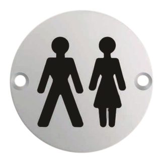 Eurospec SEX1018SSS Signage Unisex Symbol (LEAD TIME: 2-3 DAYS)