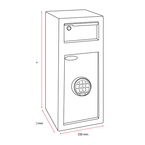 Phoenix SS0992 Series Deposit Safes (LEAD TIME: 2-3 DAYS) - Image 2