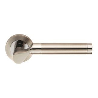 Eurospec SWL1009DUO Steelworx SWL Lucerna Lever On Rose (LEAD TIME: 2-3 DAYS)