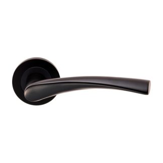 Eurospec SWL1121MB Steelworx SWL Breeze Lever On Rose (LEAD TIME: 2-3 DAYS)