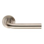 Eurospec SWL1191SSS Steelworx SWL Spira Lever On Rose (LEAD TIME: 2-3 DAYS)