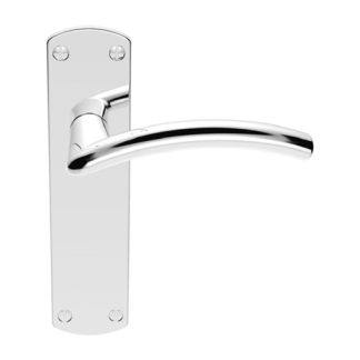 Serozzetta SZC032CP Tres Lever On Latch Backplate (LEAD TIME: 2-3 DAYS)