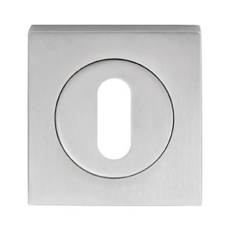 Serozzetta SZM003SQSC Square Standard Lock Profile Escutcheon (LEAD TIME: 2-3 DAYS)