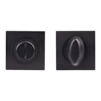 Serozzetta SZM004SQMB Square Turn and Release- Matt Black (LEAD TIME: 2-3 DAYS)