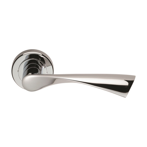 Serozzetta SZM025CP Breeze Lever On Round Rose (LEAD TIME: 2-3 DAYS)