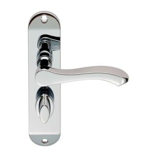Serozzetta SZM133CP Lever On Bathroom Backplate (LEAD TIME: 2-3 DAYS)