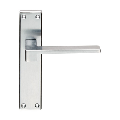 Serozzetta SZM372SC Equi Lever On Latch Backplate (LEAD TIME: 2-3 DAYS)