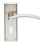 Serozzetta SZR031SN Trenta Lever On Lock Backplate (LEAD TIME: 2-3 DAYS)
