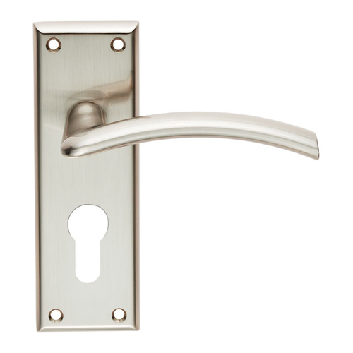 Serozzetta SZR031YSN Trenta Lever On Euro Lock Backplate (LEAD TIME: 2-3 DAYS)