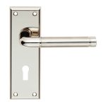 Serozzetta SZR041PNSN Quaranta Lever On Lock Backplate (LEAD TIME: 2-3 DAYS)