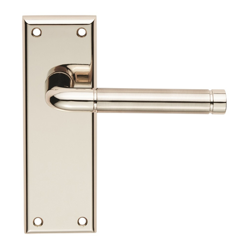 Serozzetta SZR042PNSN Quaranta Lever On Latch Backplate (LEAD TIME: 2-3 DAYS)