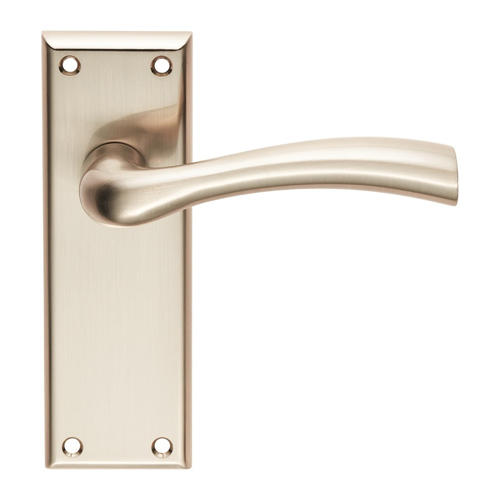 Serozzetta SZR052SN Cinquanta Lever On Latch Backplate (LEAD TIME: 2-3 DAYS)