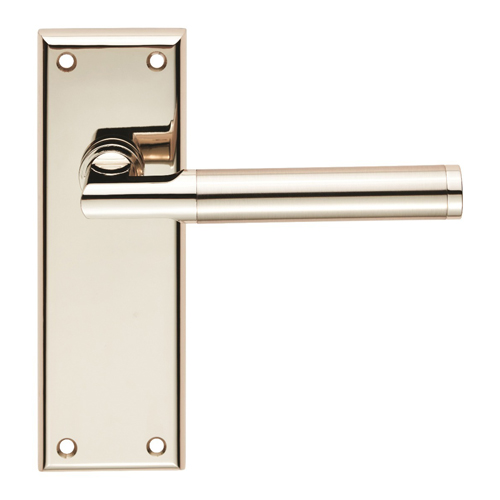 Serozzetta SZR062PNSN Sessanta Lever On Latch Backplate (LEAD TIME: 2-3 DAYS)