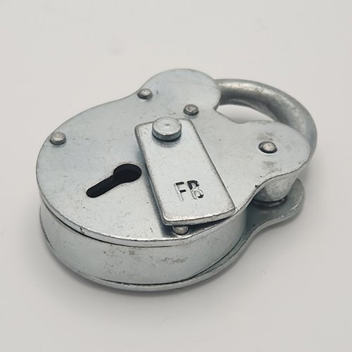 TSS Fire Brigade FB1 Open Shackle Galvanised Padlock - Image 4