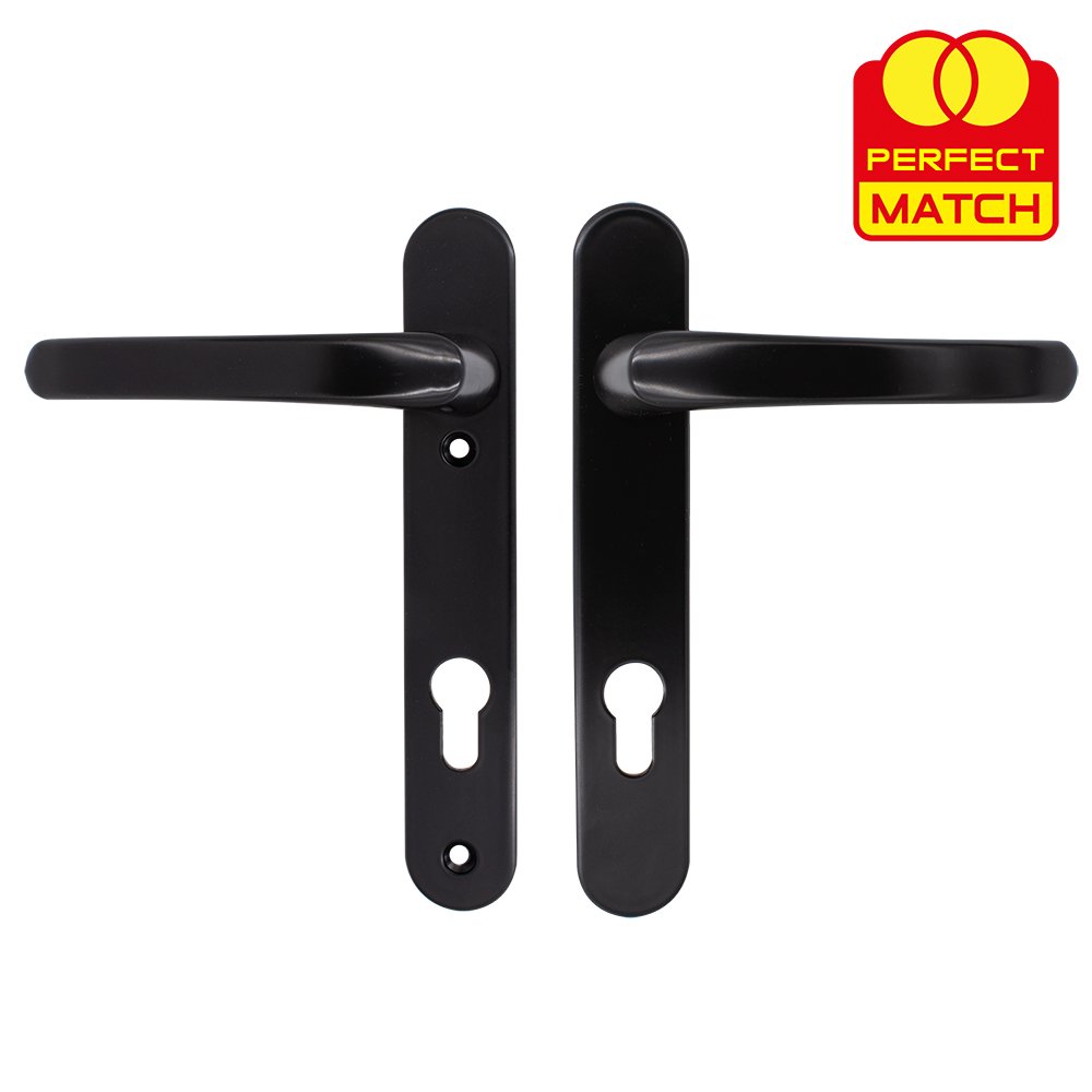 TSS Lever Lever UPVC Multipoint Door Handles - 92mm PZ Sprung 122mm Screw Centres - Image 2