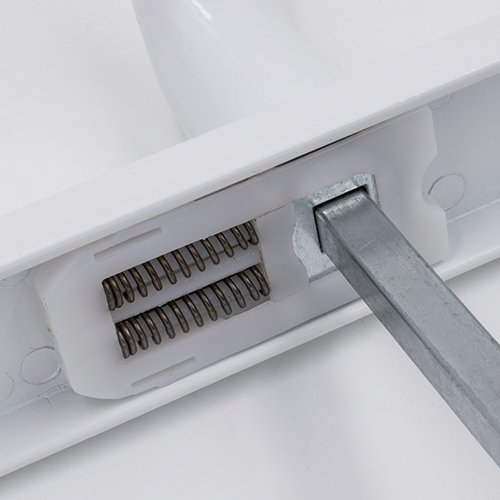 TSS Lever Lever UPVC Multipoint Door Handles - 68mm PZ Sprung 215mm Screw Centres - Image 4