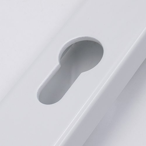 TSS Lever Lever UPVC Multipoint Door Handles - 68mm PZ Sprung 215mm Screw Centres - Image 5