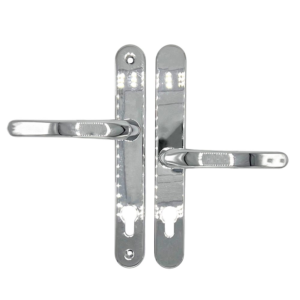 TSS Offset Lever Lever Multipoint Door Handles 92/62mm PZ - Sprung - 200mm Screw Centres - Image 5