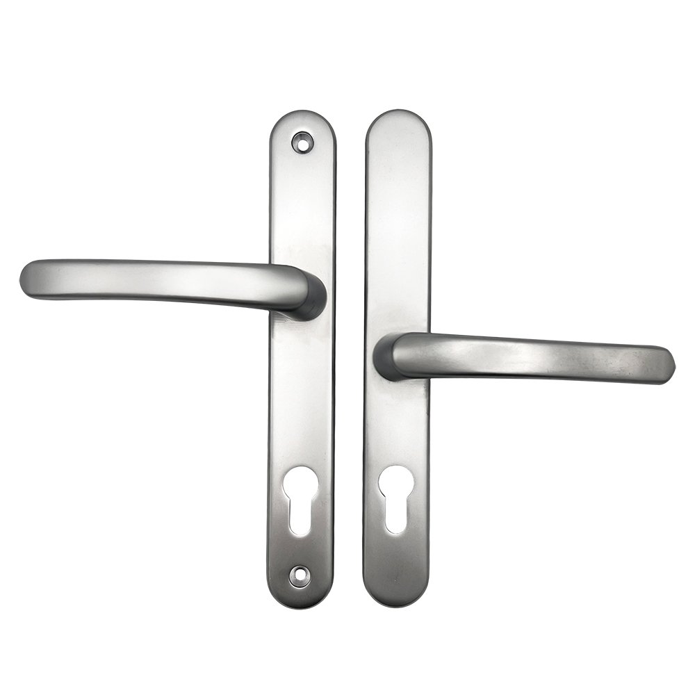 TSS Offset Lever Lever Multipoint Door Handles 92/62mm PZ - Sprung - 200mm Screw Centres - Image 3