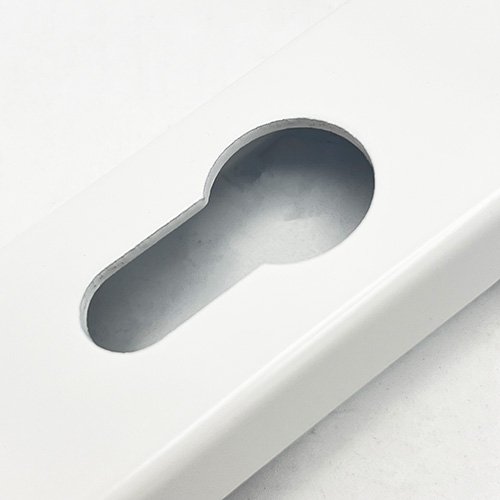 TSS Lever Moveable Pad UPVC Multipoint Door Handles - 92mm/62mm PZ Sprung 212mm Screw Centres - Image 9