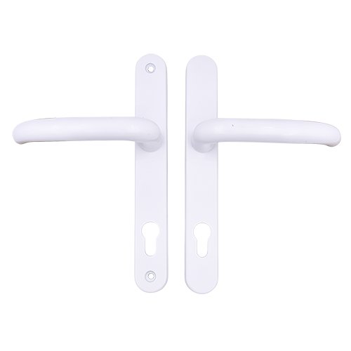 TSS DDA/EA Compliant Lever Lever UPVC Multipoint Door Handles - 92mm PZ Sprung 210mm Screw Centres - Image 2
