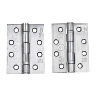 TSS BS EN Grade 13 Ball Bearing Hinge, Grade 316 Stainless Steel, 102mm x 76mm