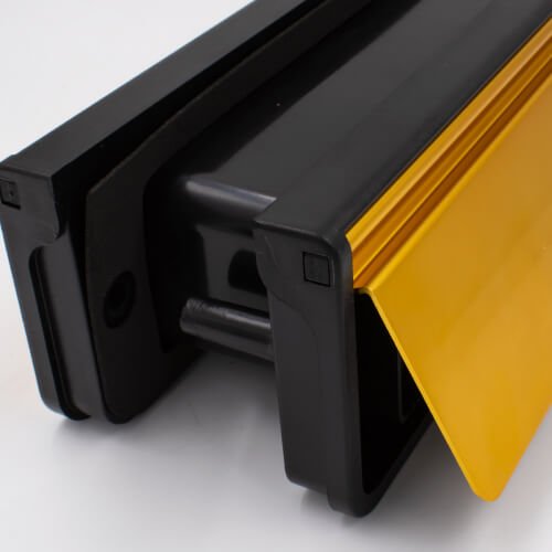 TSS 10" Telescopic Letterplate for UPVC Doors - 40-80mm - Image 3