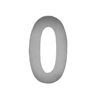 TSS 3” Stick On Door Numerals - 201 Stainless Steel
