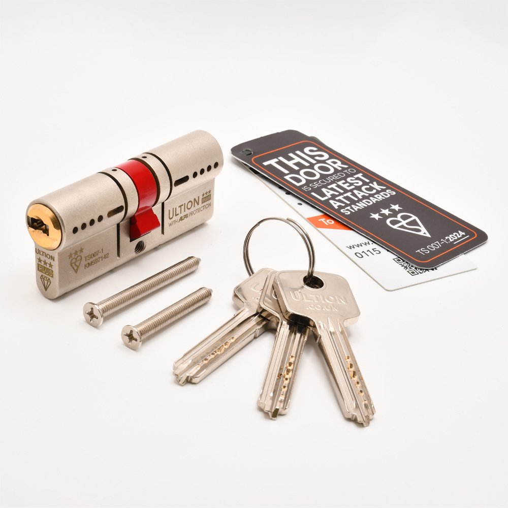 Ultion Plus Euro Double Cylinders British Standard Kitemarked TS007 3* - Image 2