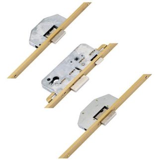 Ucem Latch 3 Deadbolts Key Wind Operated Multipoint Door Lock