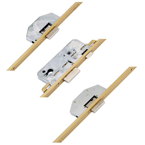 Ucem Latch 3 Deadbolts Key Wind Operated Multipoint Door Lock