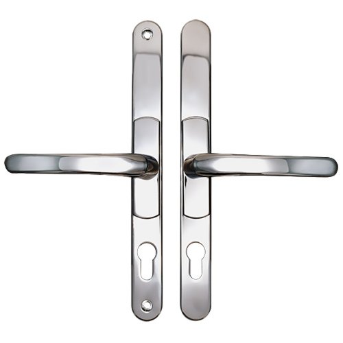 VERSA Lever Lever UPVC Multipoint Adjustable Door Handles - 62-95mm PZ Sprung 260mm Screw Centres - Image 3