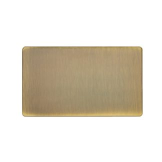 Eurolite AB2BB Double Blank Plate (LEAD TIME: 2-3 DAYS)