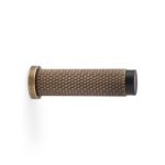 Alexander & Wilks AW600-75-AB Brunel Knurled Door Stop - Antique Brass (LEAD TIME: 2-3 DAYS)