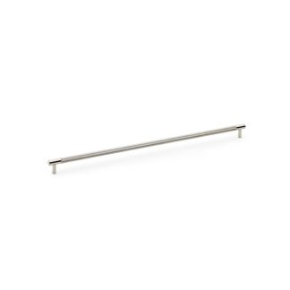 Alexander & Wilks AW810-448-PN Brunel Knurled T Bar Cupboard Handle - Polished Nickel Centres 448mm (LEAD TIME: 2-3 DAYS)