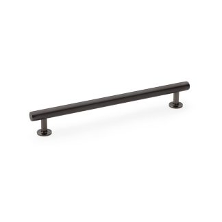Alexander & Wilks AW814-192-DBZ Round T Bar Cabinet Pull Handle - Dark Bronze 192mm (LEAD TIME: 2-3 DAYS)