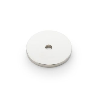 Alexander & Wilks AW895-30-PN Circular Backplate - Polished Nickel Diameter 30mm (LEAD TIME: 2-3 DAYS)