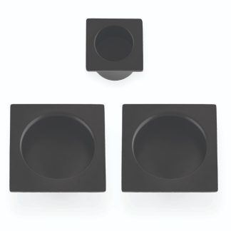 Alexander & Wilks AW995BL Square Sliding Door Pull Kit (LEAD TIME: 2-3 DAYS)