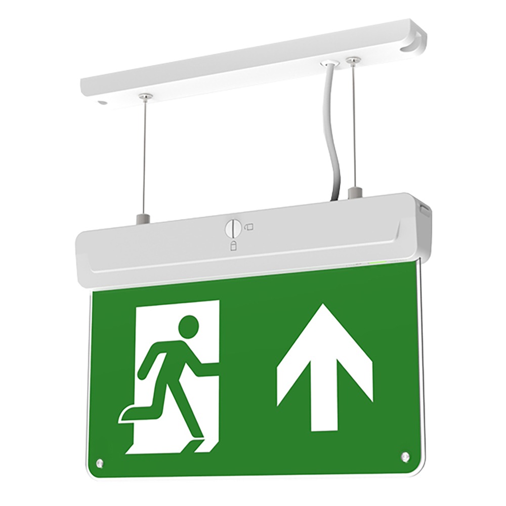 CQR BL/310/SUSKIT/WH WHITE - Suspended kit for Blade exit sign (LEAD TIME: 2-3 DAYS)