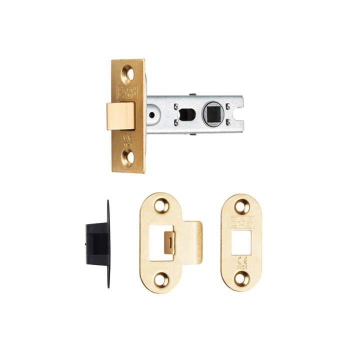 Eurospec BTL1/R Bolt Through Tubular Latch Radius (LEAD TIME: 2-3 DAYS)