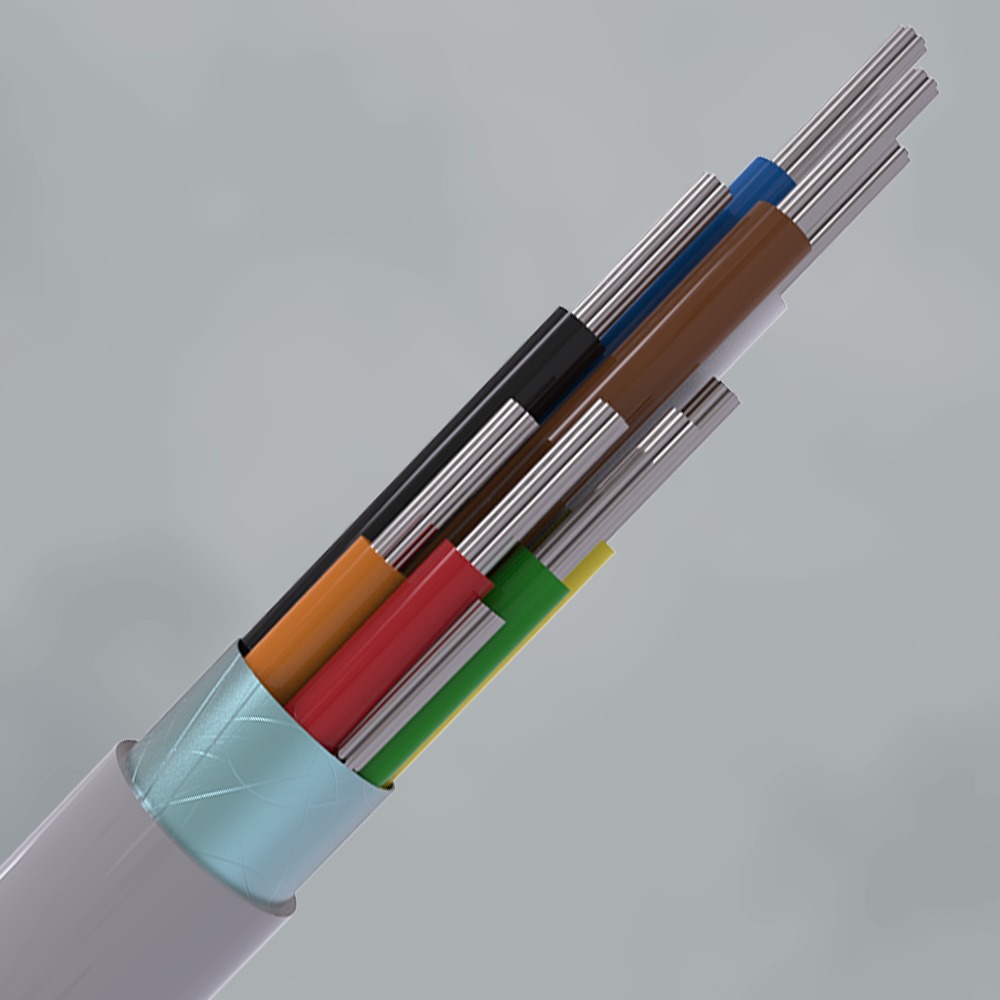 CQR CABS9538HF/GY/100/C Belden Style 9538 Cable | 8 Multi Core | TYPE 1 | Cca | LSZH | Grey | 100m (LEAD TIME: 2-3 DAYS)