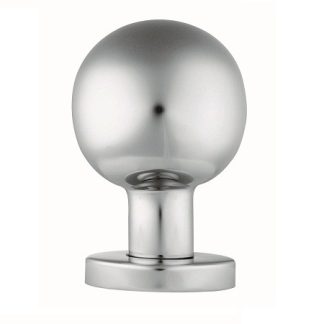 Eurospec CSK1058SSS Mortice Knob On Sprung Round Rose (LEAD TIME: 2-3 DAYS)