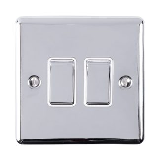 Eurolite EN2SWPCW 2-Gang Switch (LEAD TIME: 2-3 DAYS)