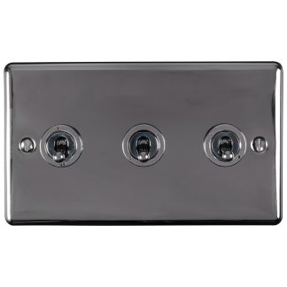 Eurolite ENT3SWBN 3-Gang Toggle Switch (LEAD TIME: 2-3 DAYS)