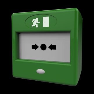 CQR FP3/GR/TP FP3 Manual Call Point Resettable Triple Pole - Green (LEAD TIME: 2-3 DAYS)