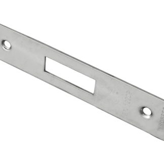 Eurospec FSF5007SSS/R Easi-T Forend Strikes & Fixing Pack Deadlocks - Satin Stainless Steel Radius Forend (LEAD TIME: 2-3 DAYS)