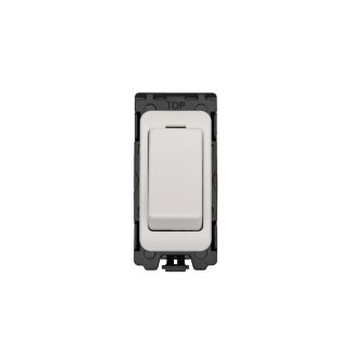 Eurolite G12-WHW Grid & Modular 10 Amp 2-Way Switch - Matt White (LEAD TIME: 2-3 DAYS)