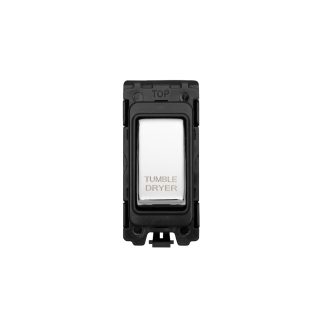 Eurolite G30-PC-TD Grid & Modular Tumble Dryer Switch - Polished Chrome (LEAD TIME: 2-3 DAYS)